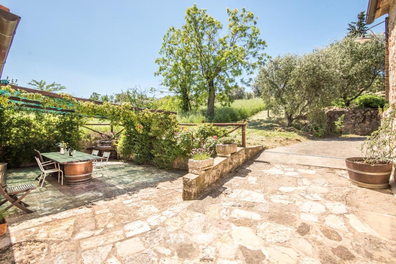 Appartamento Gemma Bianca-Tavoleto Castiglione dʼOrcia Kültér fotó