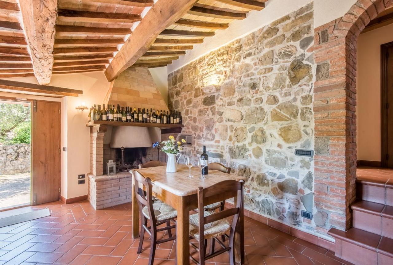 Appartamento Gemma Bianca-Tavoleto Castiglione dʼOrcia Kültér fotó