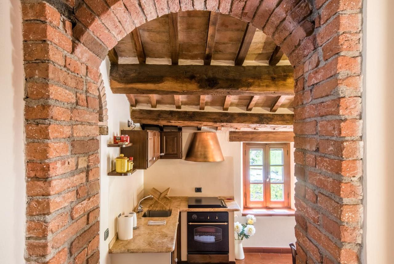 Appartamento Gemma Bianca-Tavoleto Castiglione dʼOrcia Kültér fotó