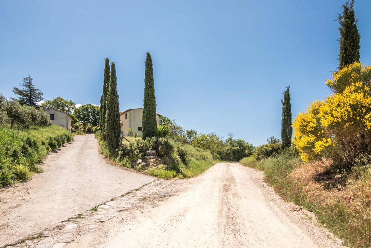Appartamento Gemma Bianca-Tavoleto Castiglione dʼOrcia Kültér fotó