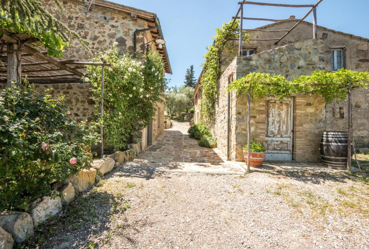 Appartamento Gemma Bianca-Tavoleto Castiglione dʼOrcia Kültér fotó