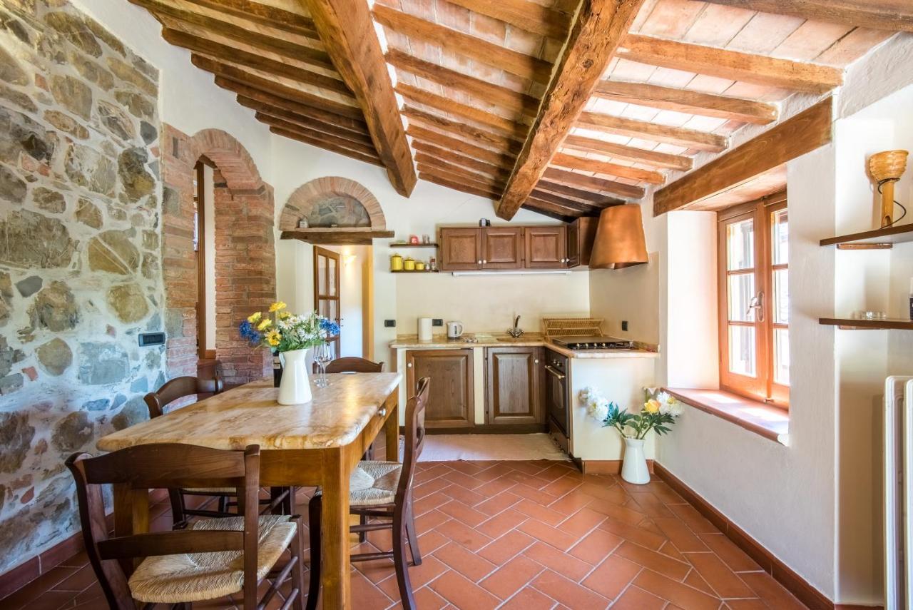 Appartamento Gemma Bianca-Tavoleto Castiglione dʼOrcia Kültér fotó