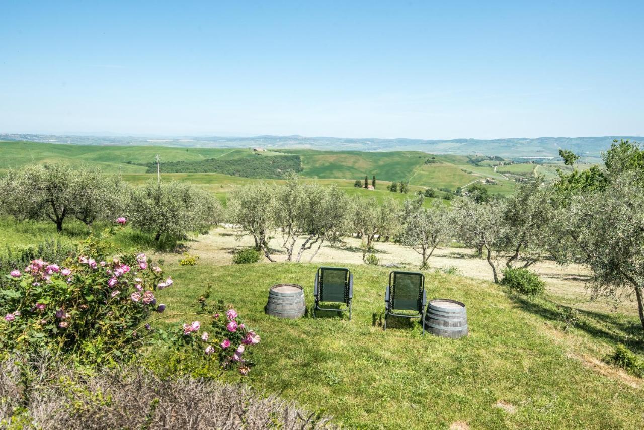Appartamento Gemma Bianca-Tavoleto Castiglione dʼOrcia Kültér fotó