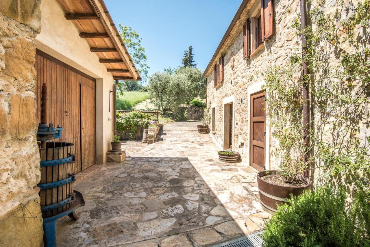 Appartamento Gemma Bianca-Tavoleto Castiglione dʼOrcia Kültér fotó